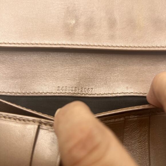 Gucci GG Tan Canvas Long Wallet - Picture 9 of 9